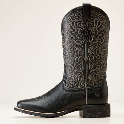 Ariat Round Up Remuda Wide Square Toe Western Boot