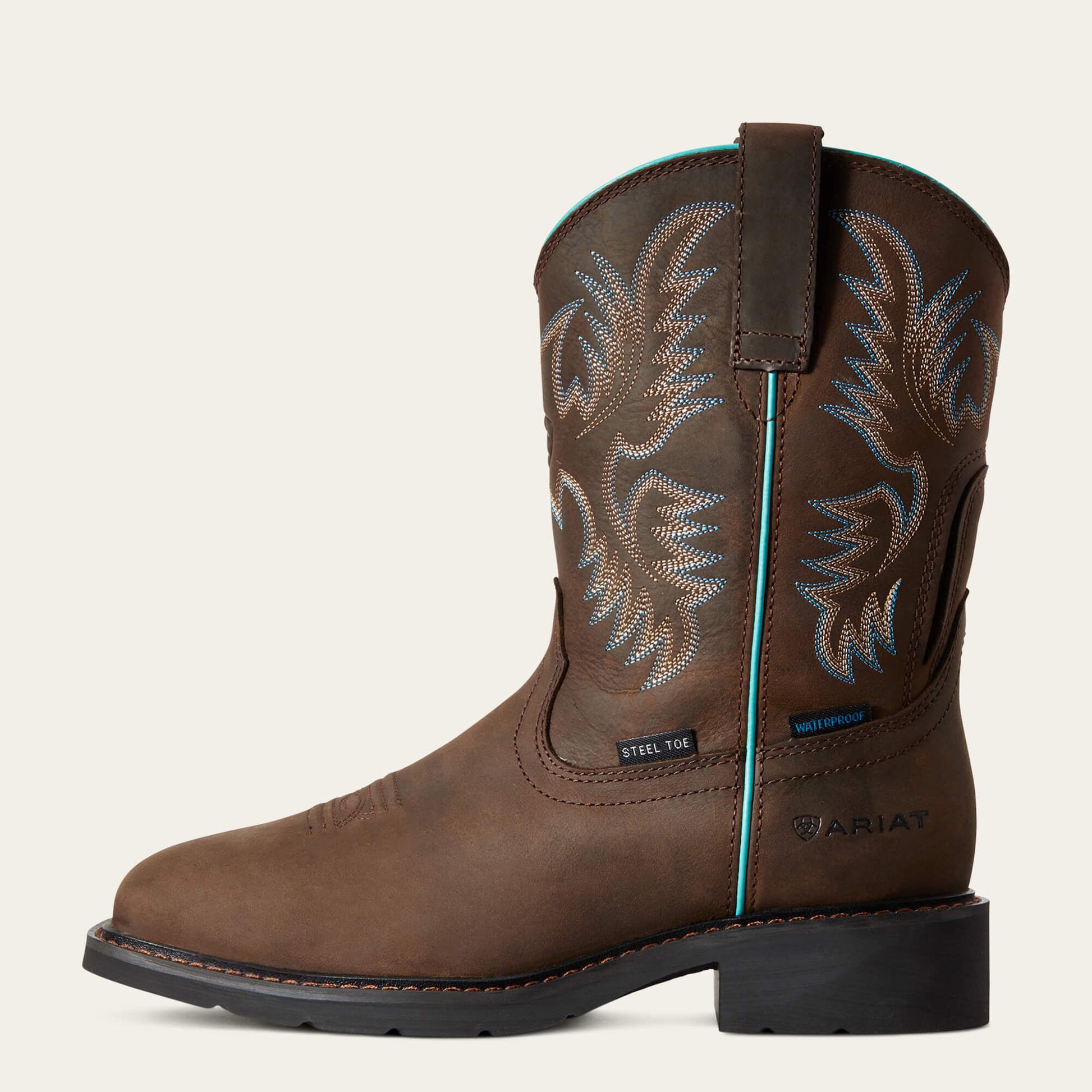 Ariat Krista Waterproof Steel Toe Work Boot