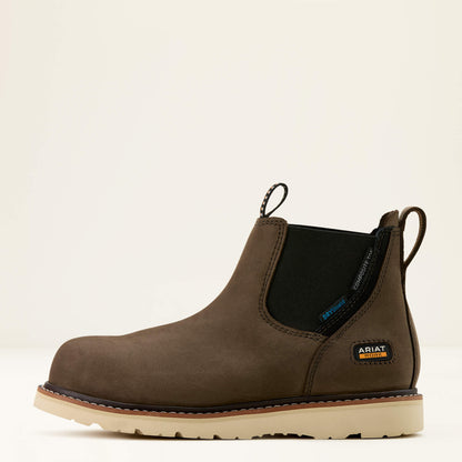 Ariat Rebar Wedge Chelsea Waterproof Composite Toe Work Boot