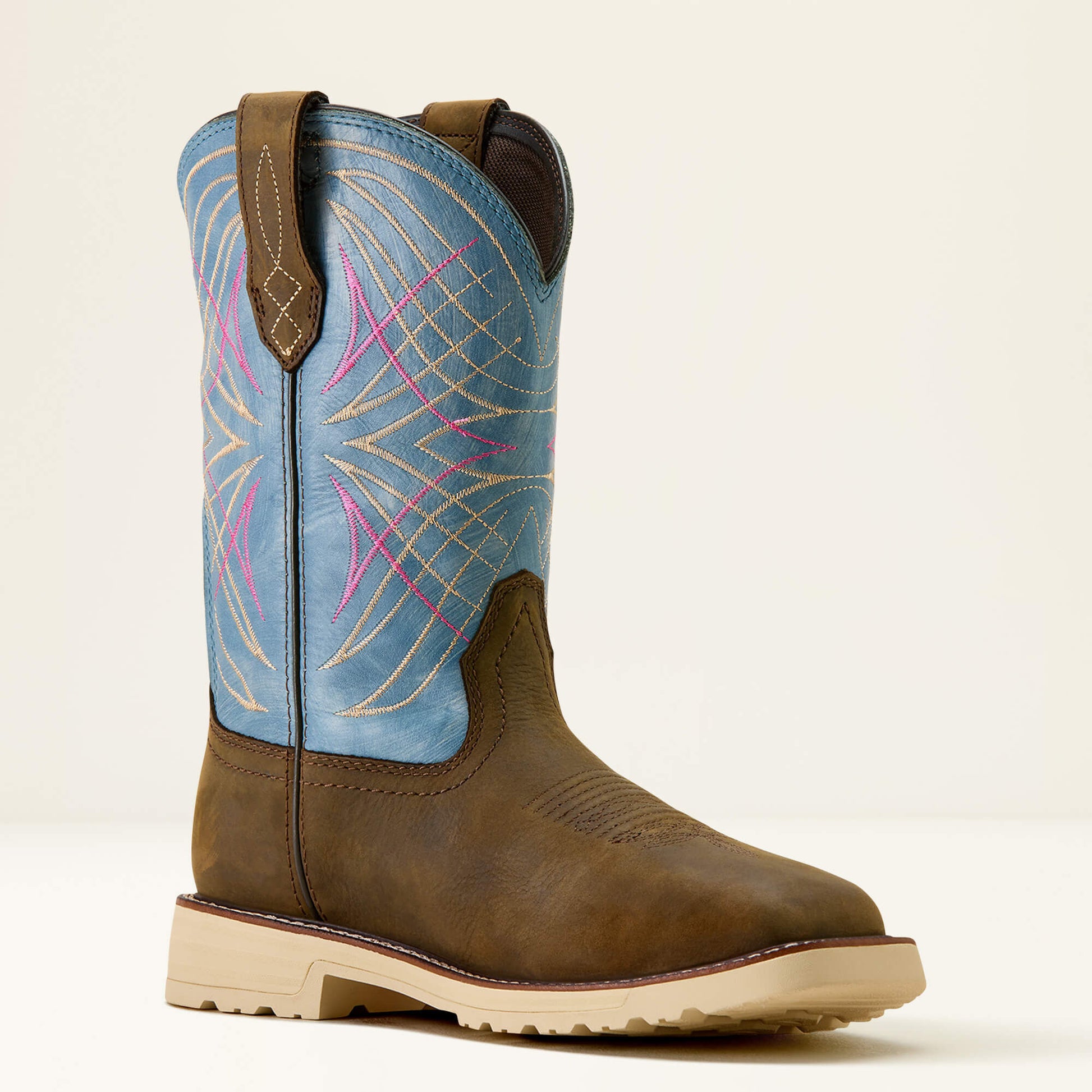 Ariat Activator Waterproof Wide Square Toe Steel Toe Work Boot