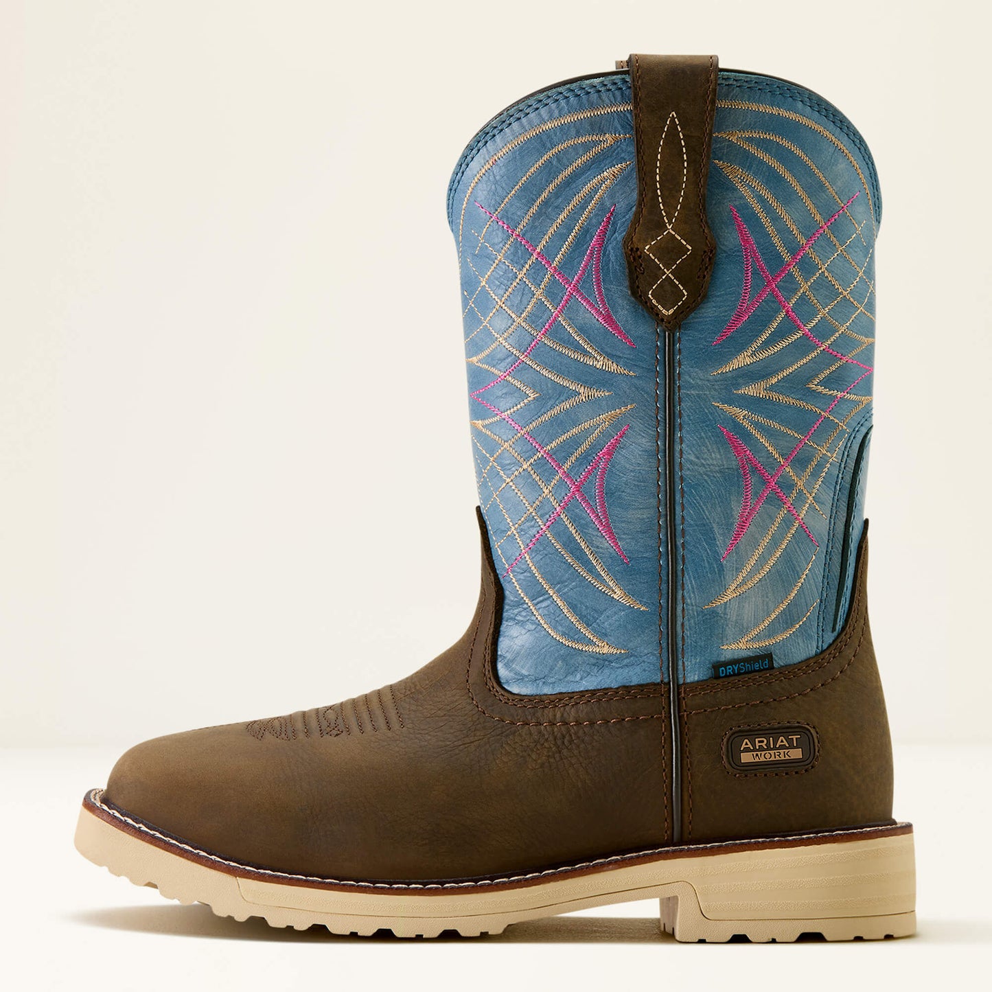 Ariat Activator Waterproof Wide Square Toe Work Boot