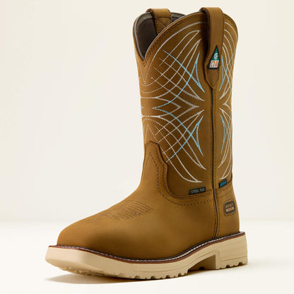 Ariat Activator CSA Waterproof Wide Square Toe Steel Toe Work Boot
