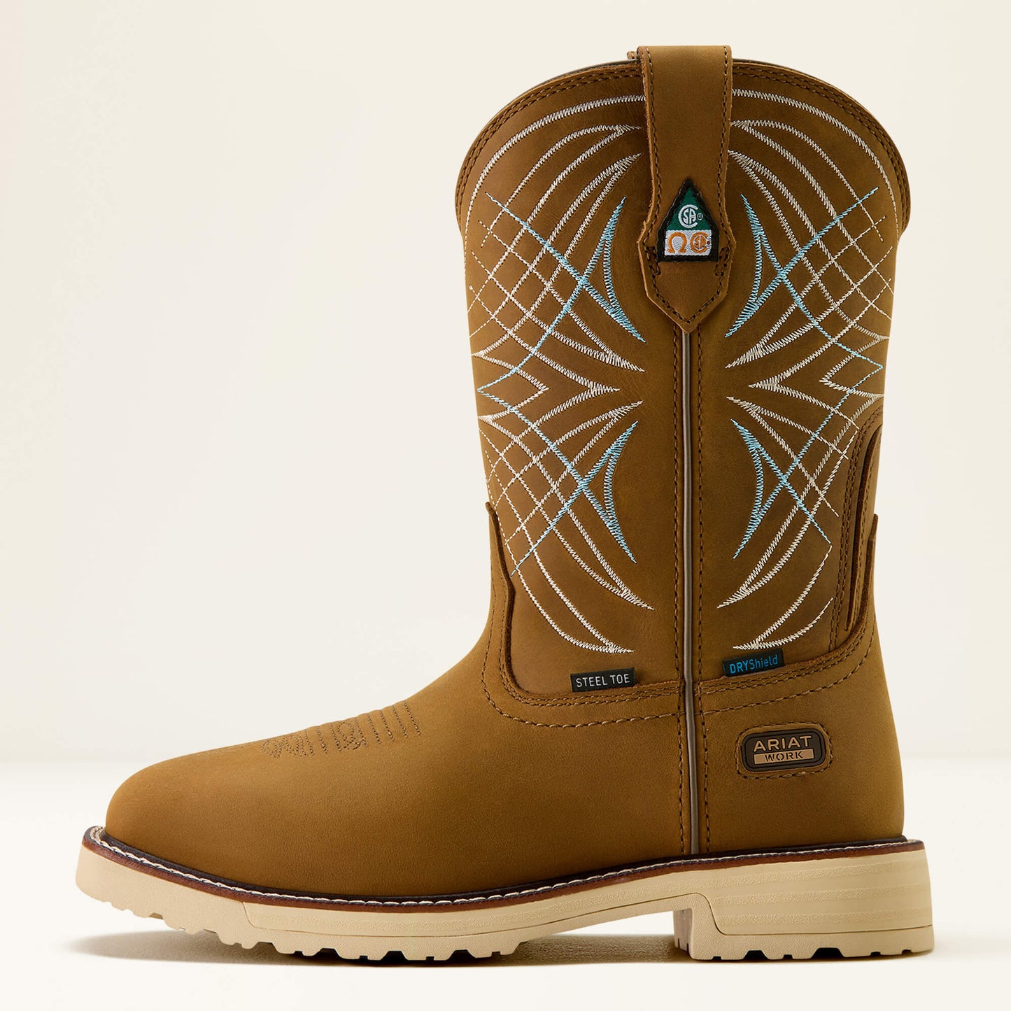Ariat Activator CSA Waterproof Wide Square Toe Steel Toe Work Boot