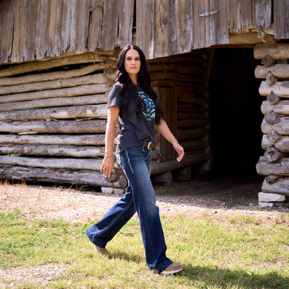 Ariat Mid Rise Entwined Trouser Jeans