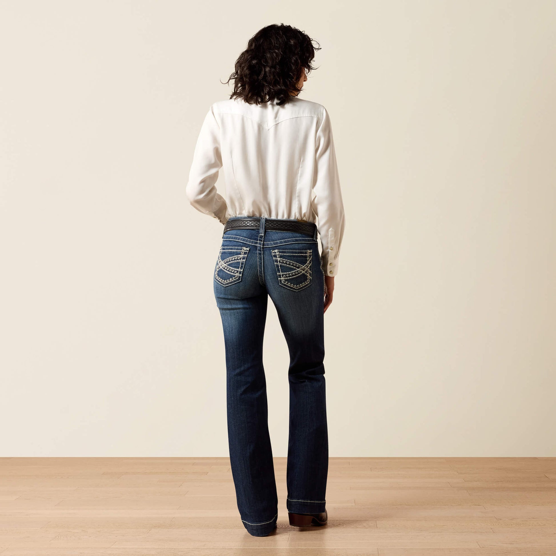 Ariat Mid Rise Entwined Trouser Jeans