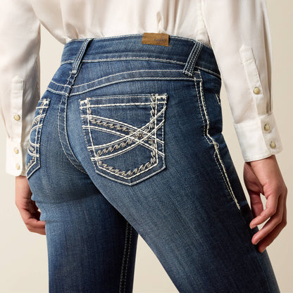 Ariat Mid Rise Entwined Trouser Jeans