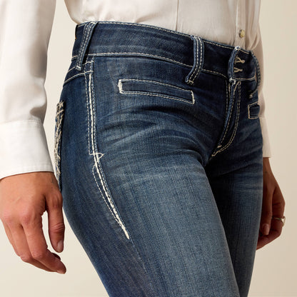 Ariat Mid Rise Entwined Trouser Jeans