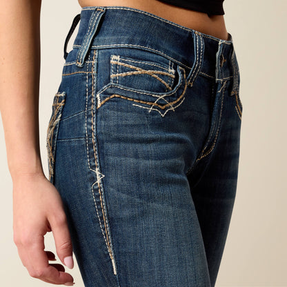 Ariat Mid Rise Entwined Festival Boot Cut Jeans