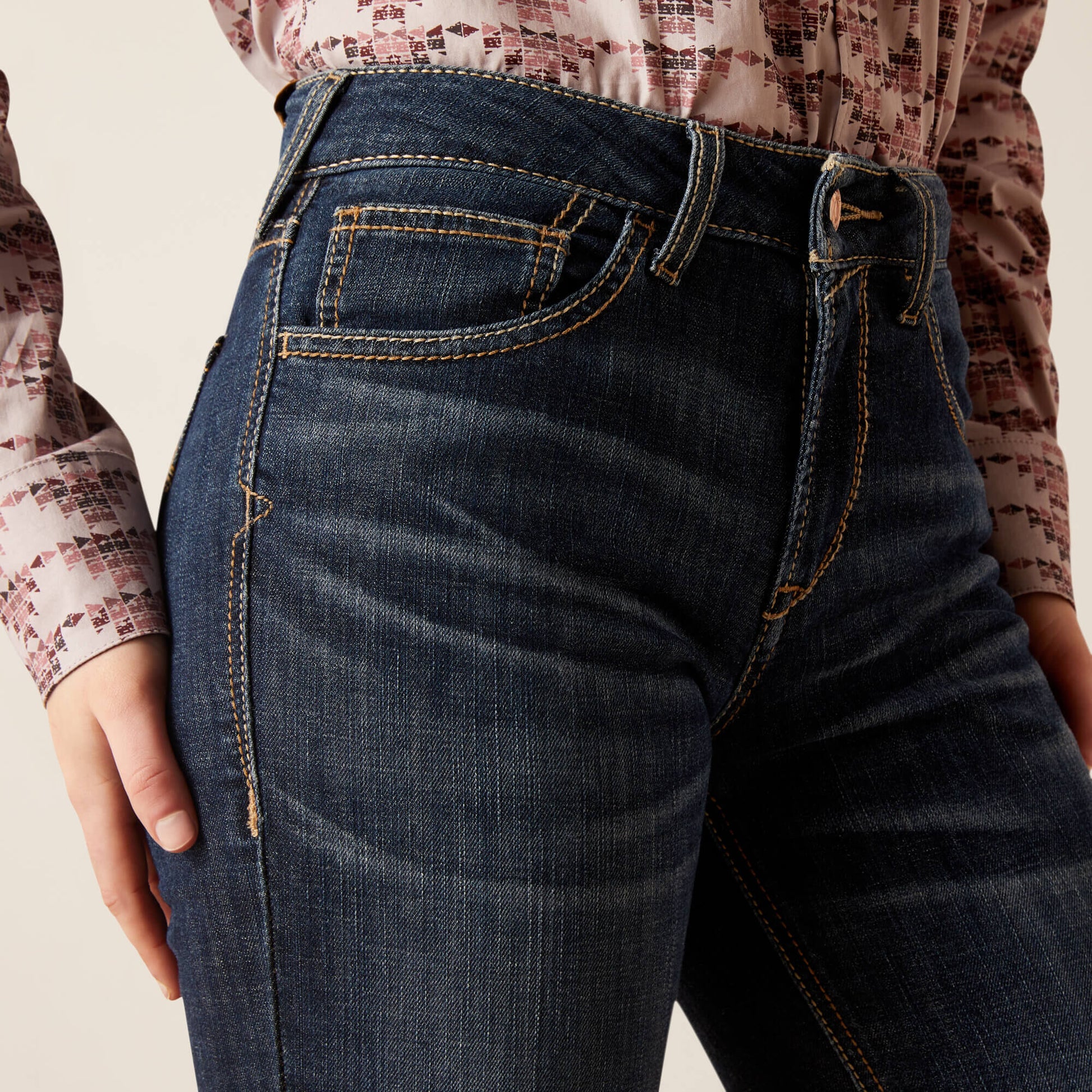 Ariat High Rise Naz Slim Trouser Jeans