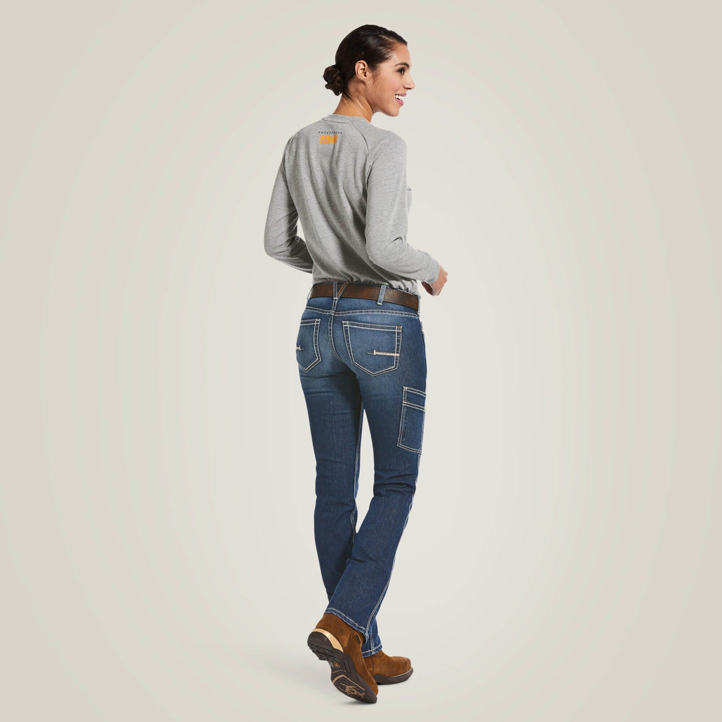 Ariat Rebar MR DuraStretch Riveter Straight Jean