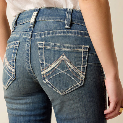 Ariat Mid Rise Icon Straight Leg Jean