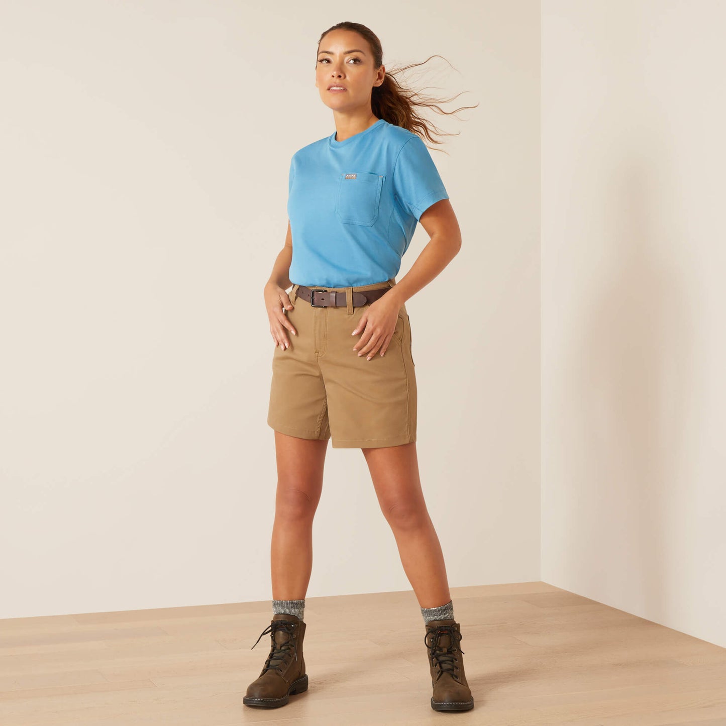 Ariat Rebar PR Made Tough 6" Short