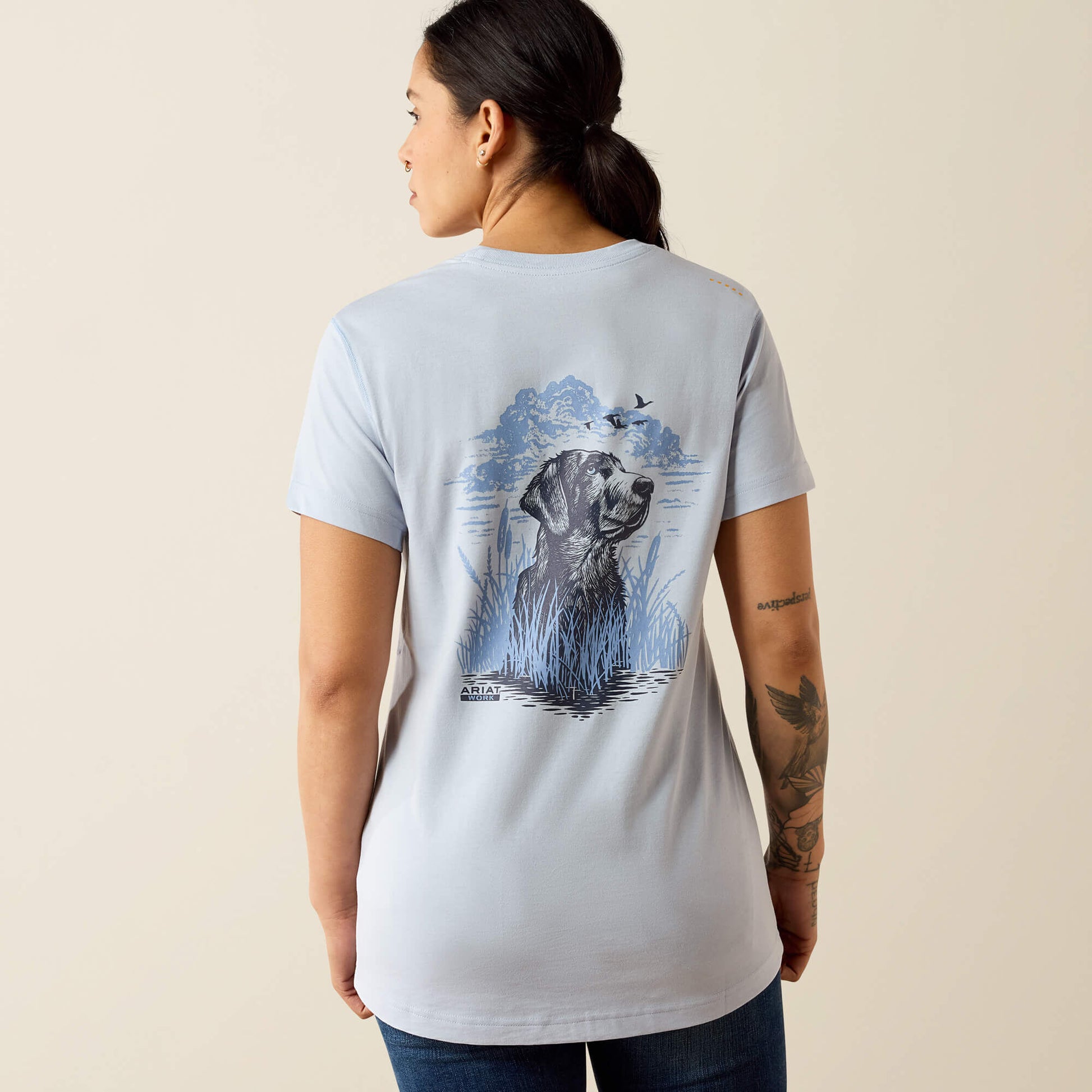 Ariat Rebar Workman Field Dog Classic Fit T-Shirt