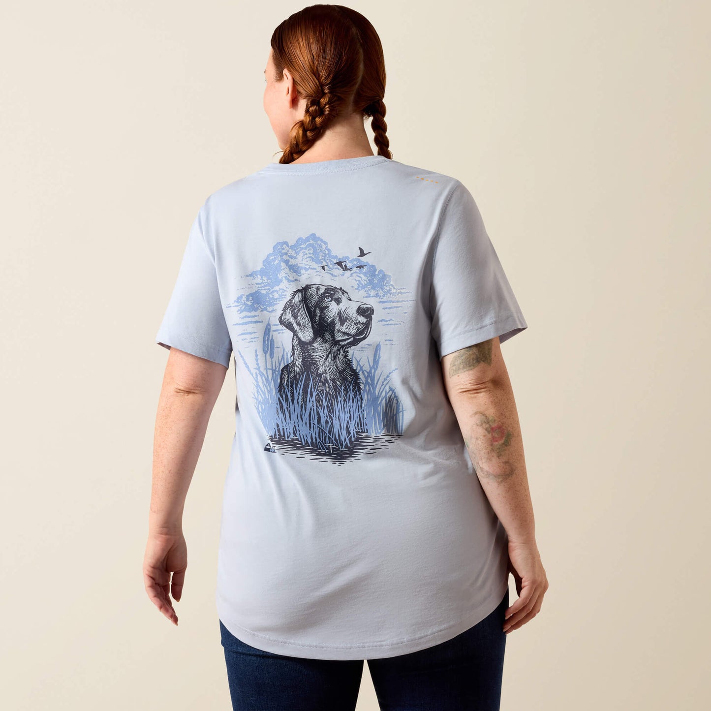 Ariat Rebar Workman Field Dog Classic Fit T-Shirt