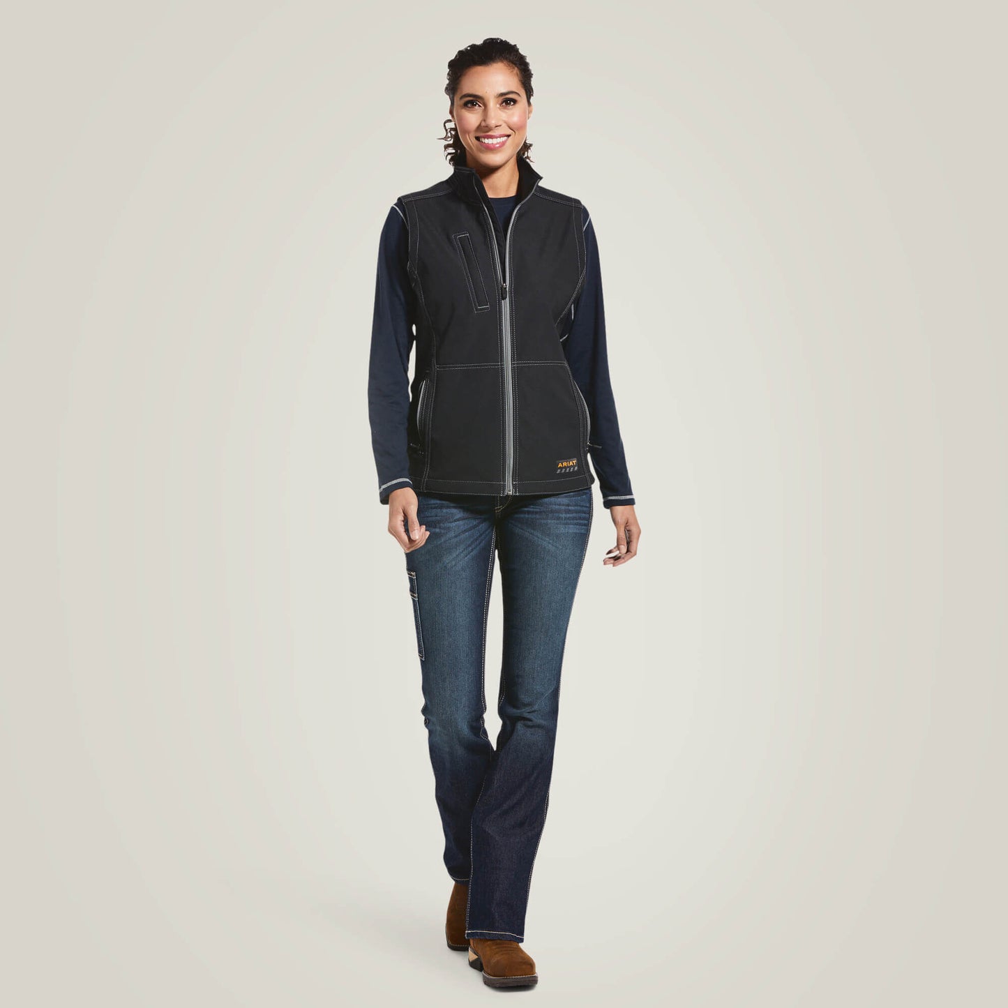 Ariat Rebar Stretch Canvas Softshell Vest