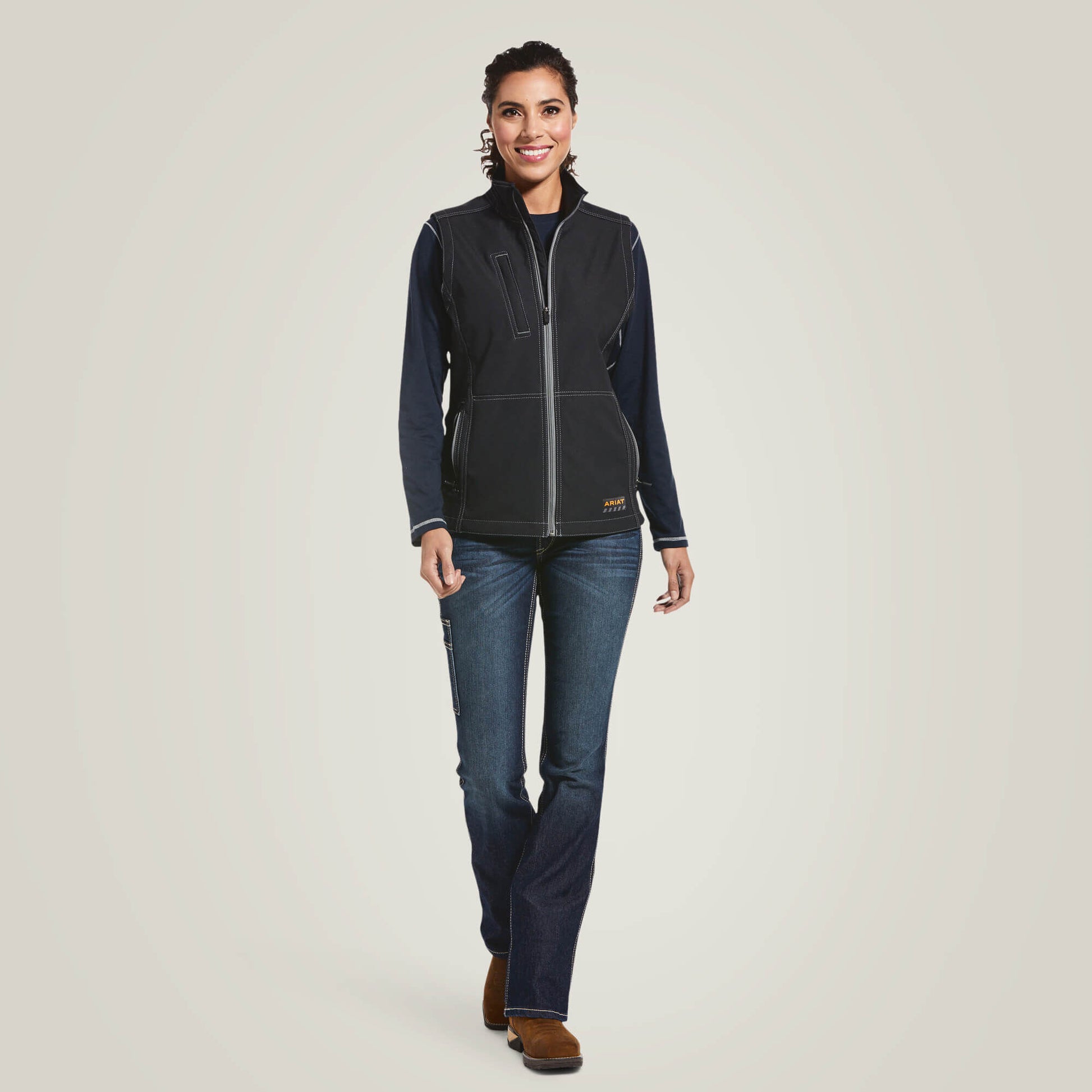 Ariat Rebar Stretch Canvas Softshell Vest