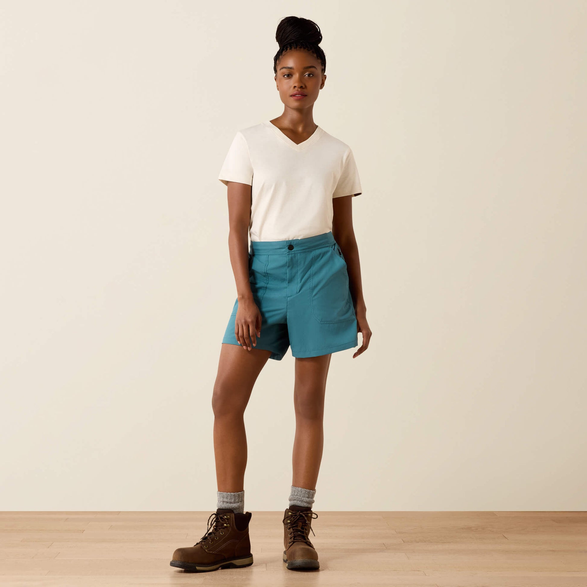 Ariat Rebar Perfect Rise Workflow Ultralight 5" Shorts