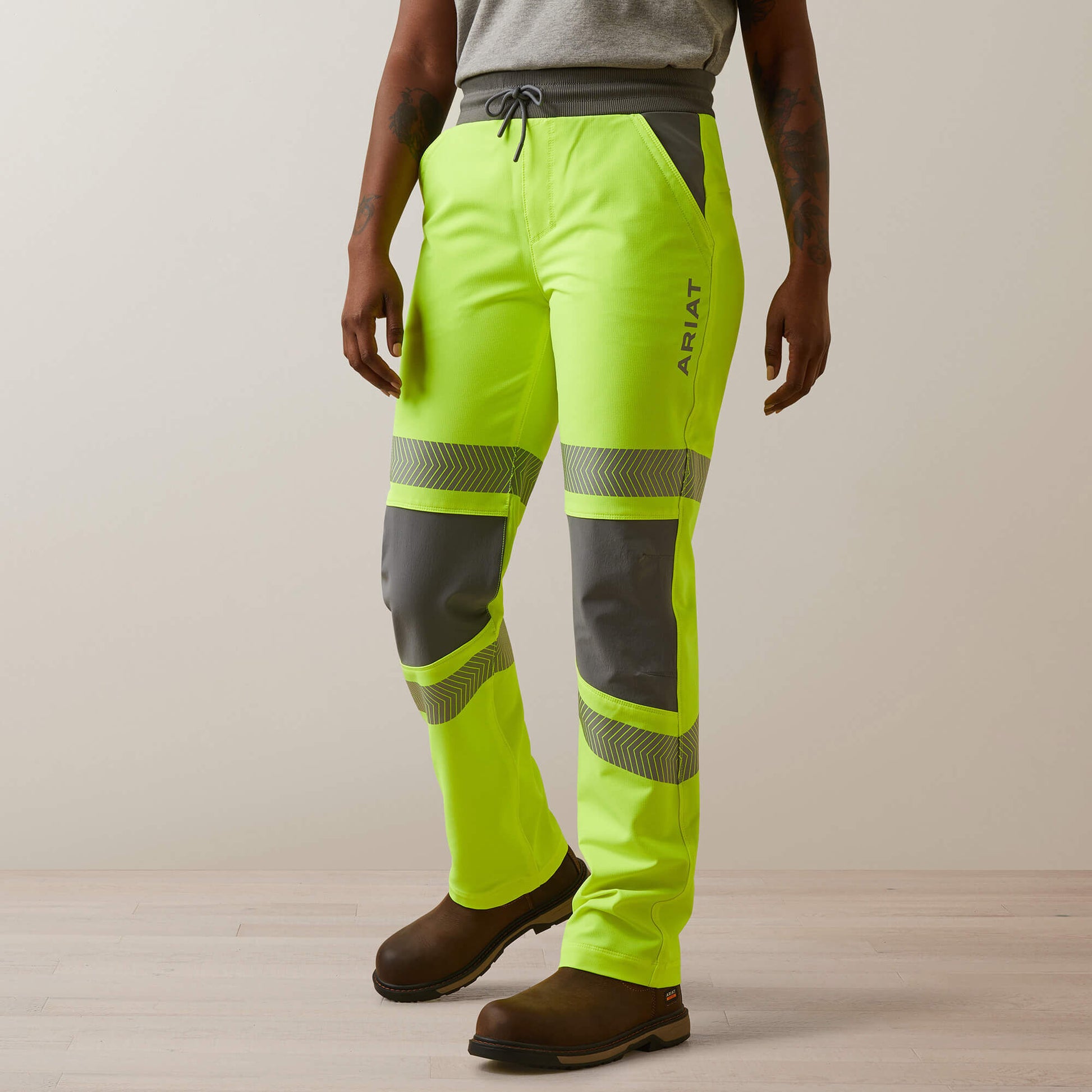 Ariat Rebar Perfect Rise Hi-Vis Pull-On DuraStretch Slim Leg Pants