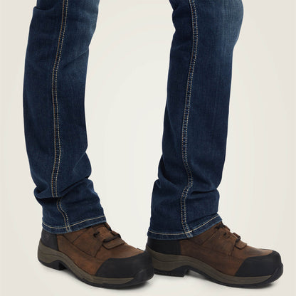 Ariat Rebar Perfect Rise Riveter DuraStretch Straight Leg Jeans