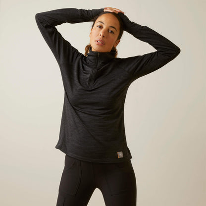 Ariat Rebar Gridwork 1/4 Zip Baselayer