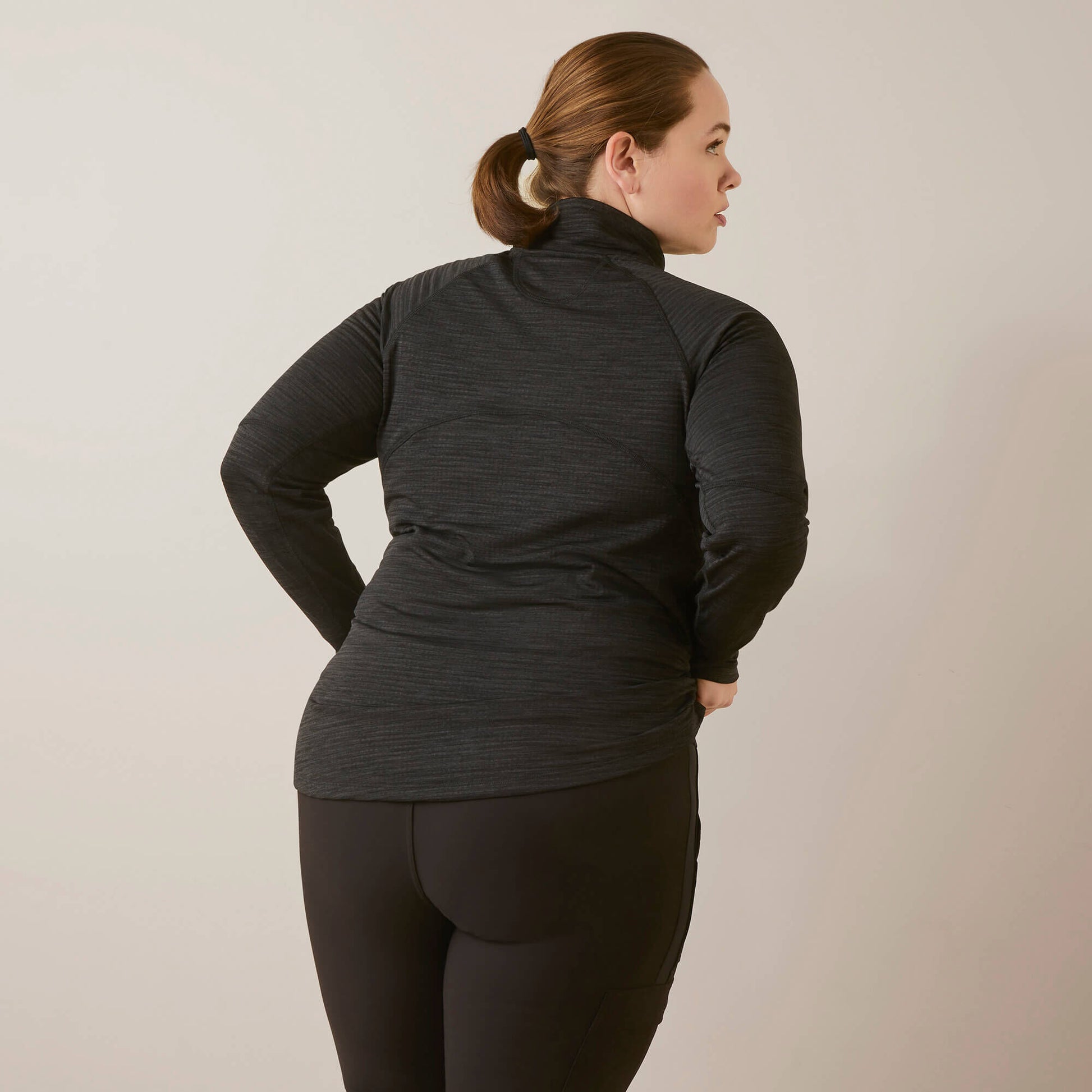 Ariat Rebar Gridwork 1/4 Zip Baselayer