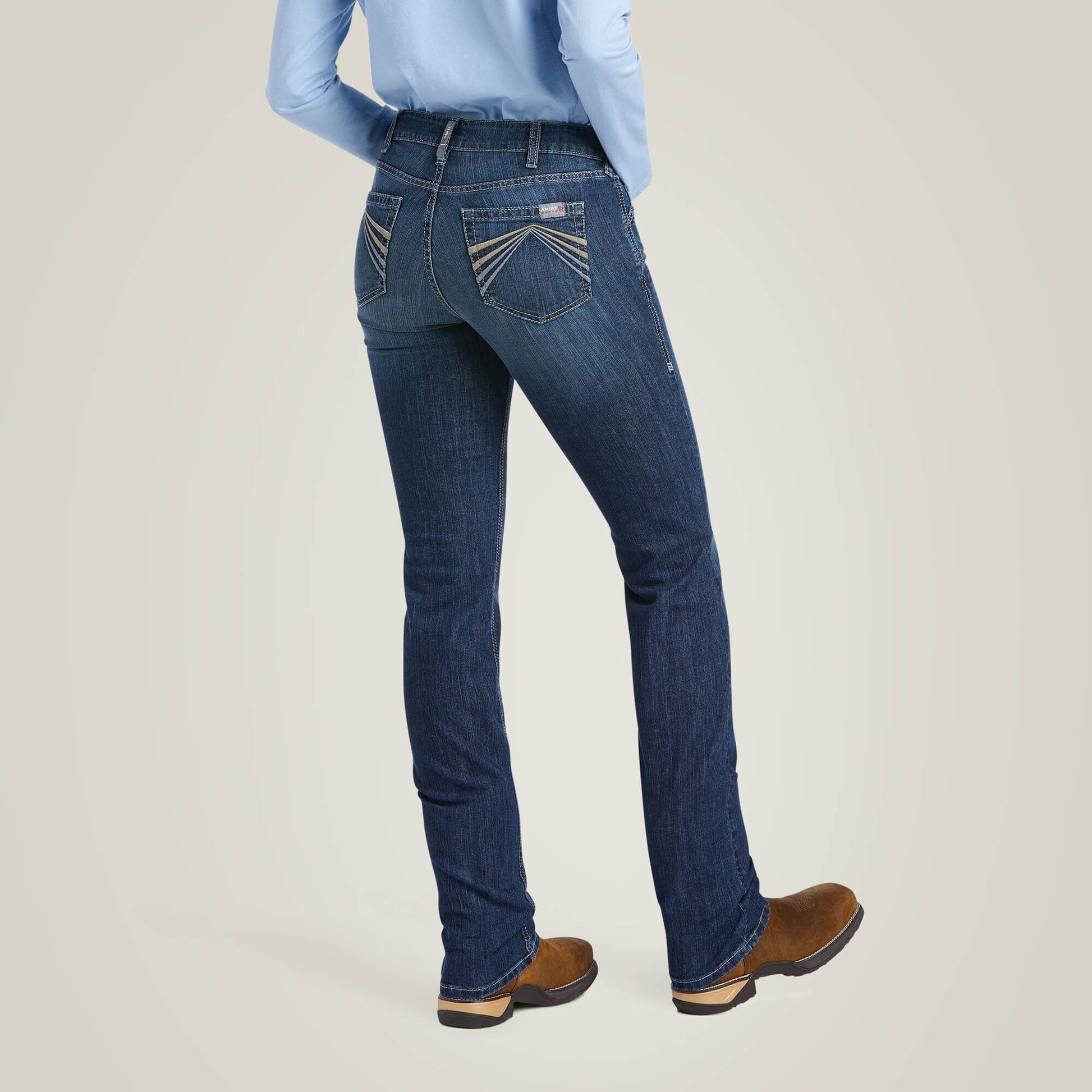 Ariat FR Perfect Rise DuraLight Avelynn DuraStretch Slim Leg Jeans