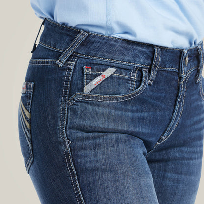 Ariat FR Perfect Rise DuraLight Avelynn DuraStretch Slim Leg Jeans