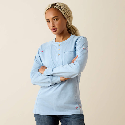 Ariat FR Air Henley Top