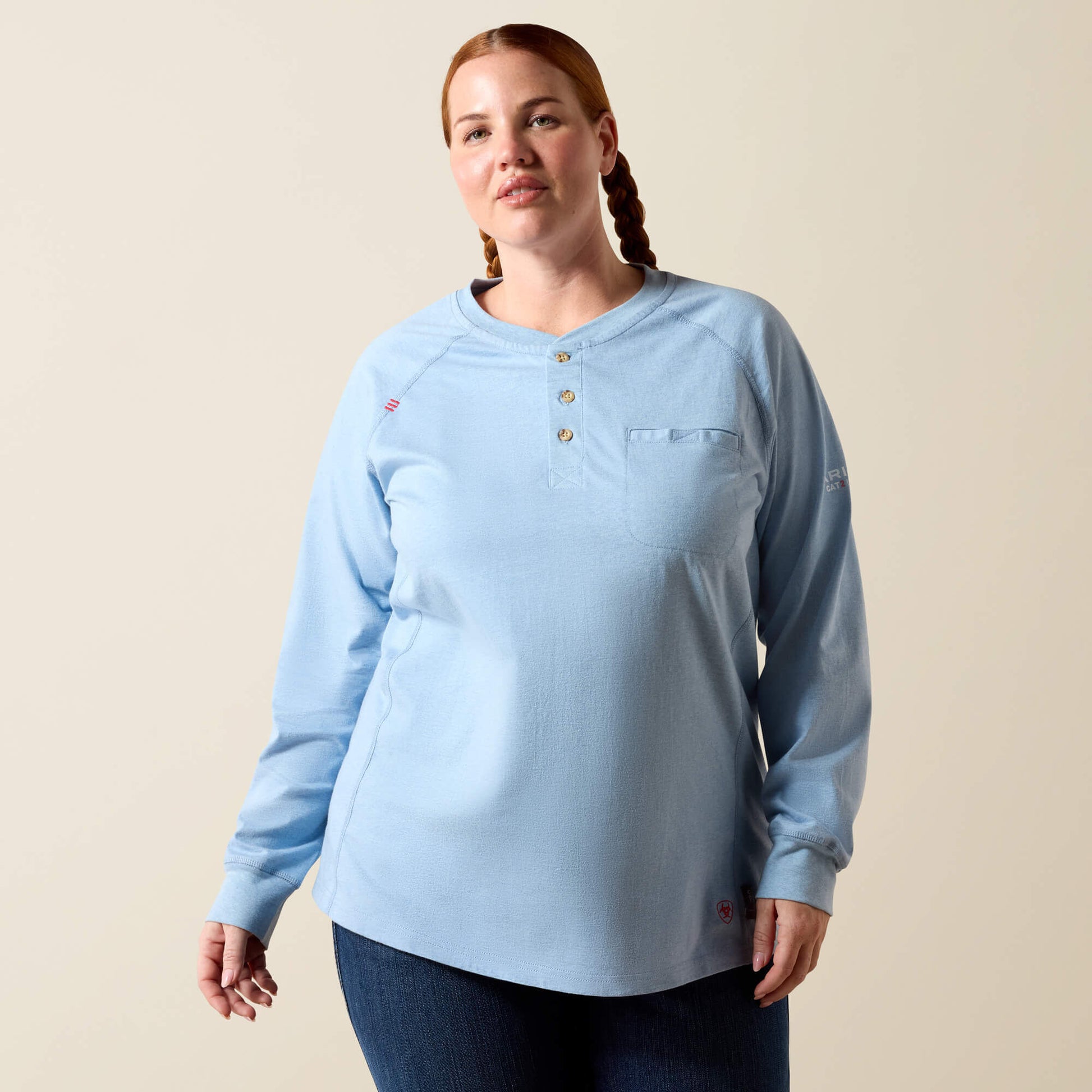 Ariat FR Air Henley Top
