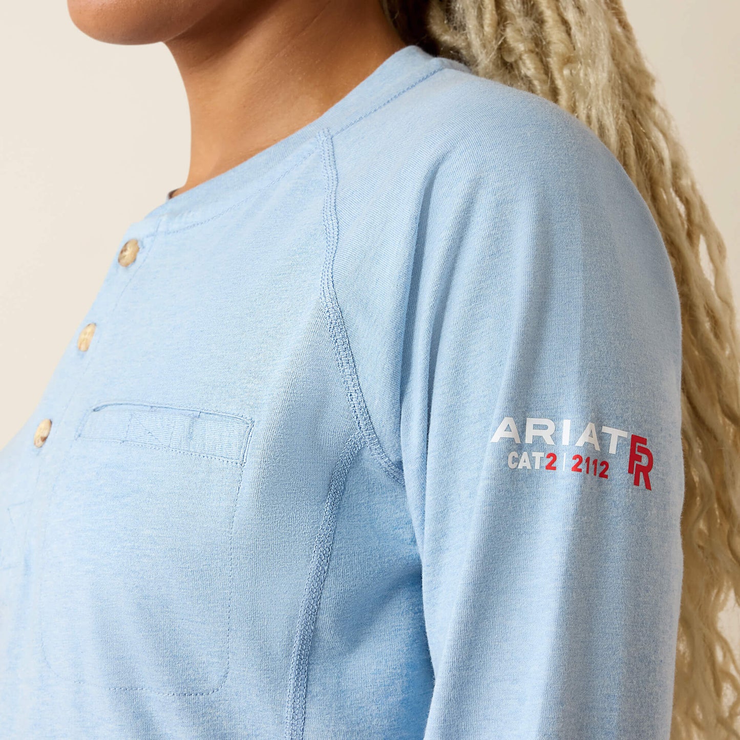 Ariat FR Air Henley Top