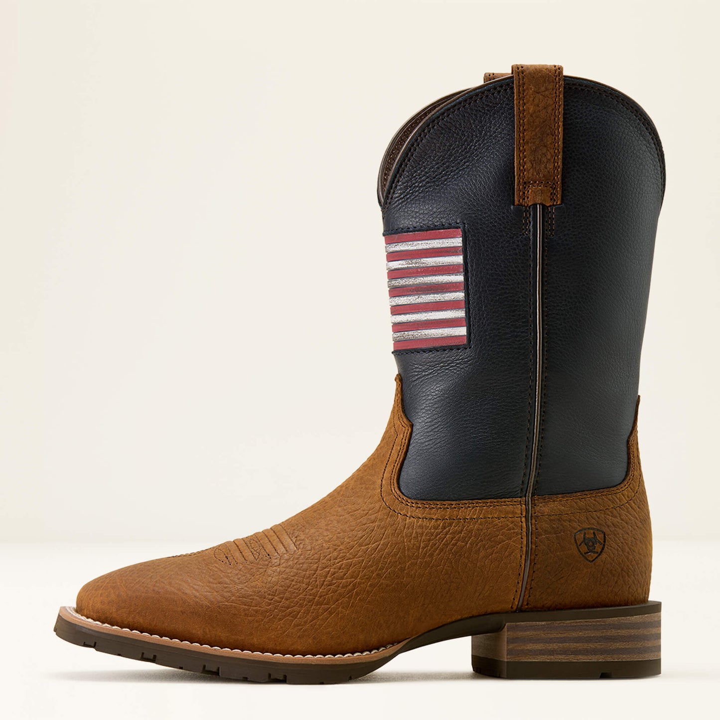 Ariat Hybrid Rancher Patriot Wide Square Toe Cowboy Boot