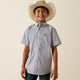 SLEET GREY GEO PRINT