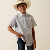 WHITE SOUTHWEST MOTIF PRINT