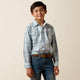 LIGHT BLUE SHADOW PLAID