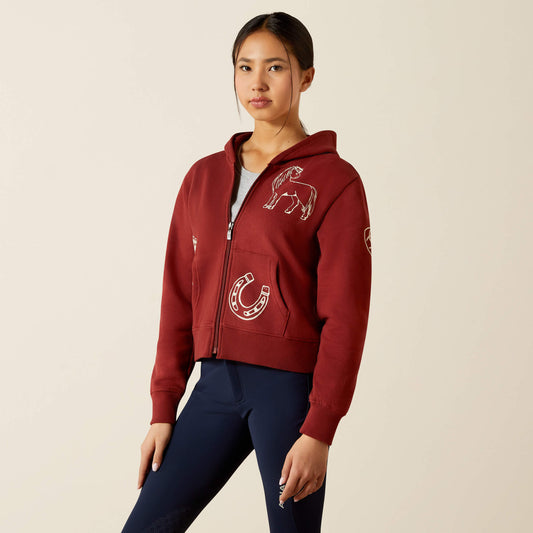 Ariat Spiffy Full Zip Sweatshirt