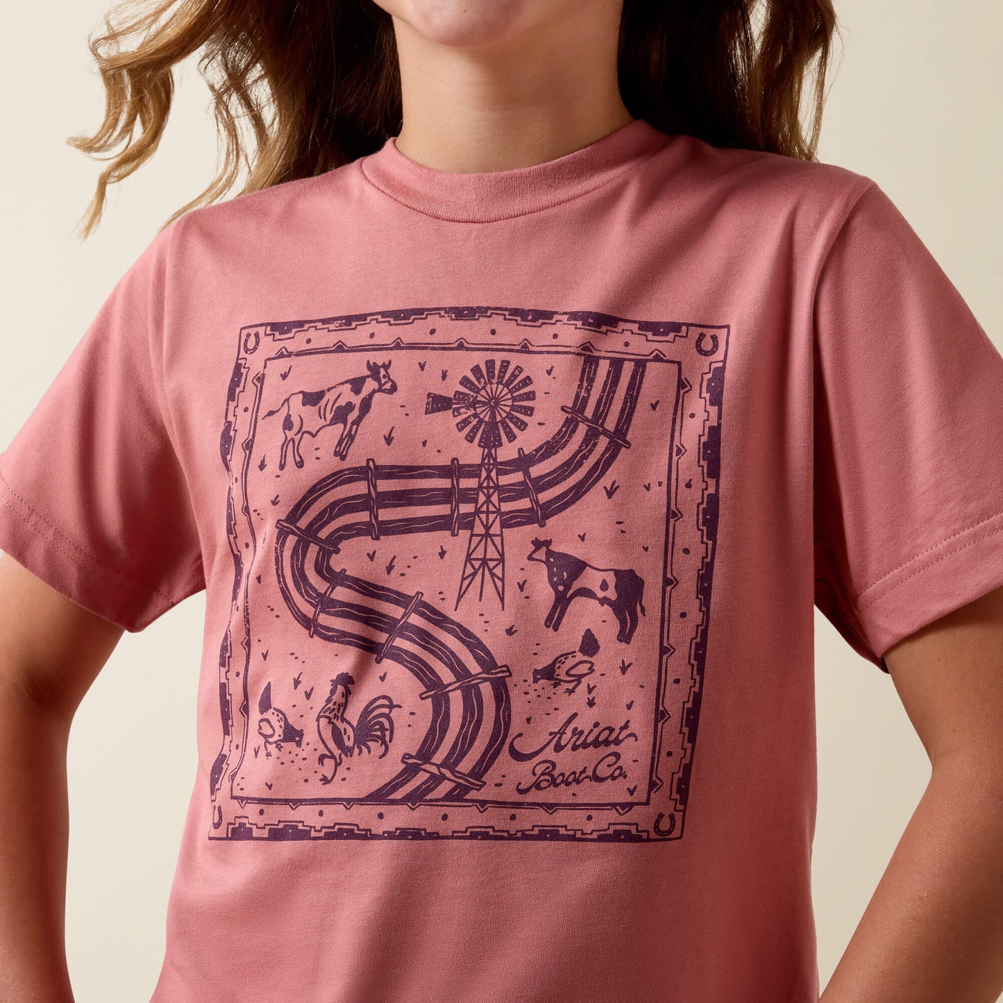 Ariat Ariat Farm Quilt T-Shirt