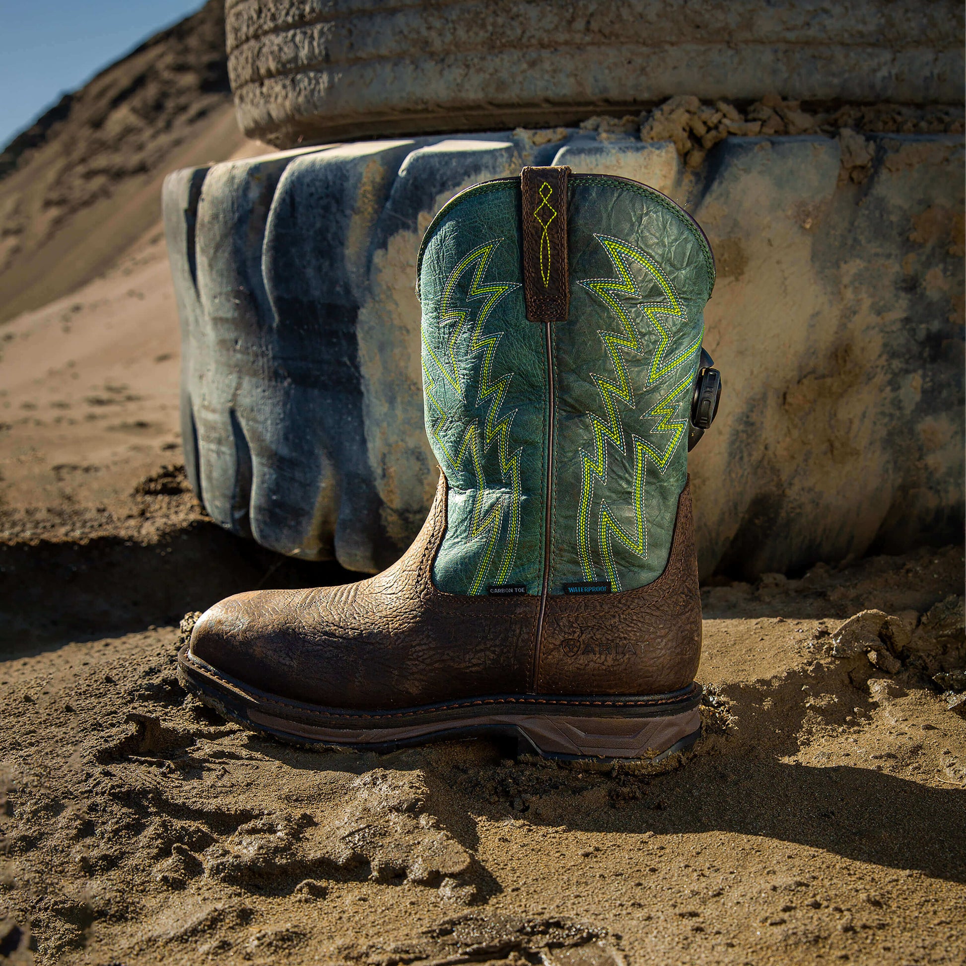 Ariat WorkHog XT BOA Waterproof Carbon Toe Work Boot