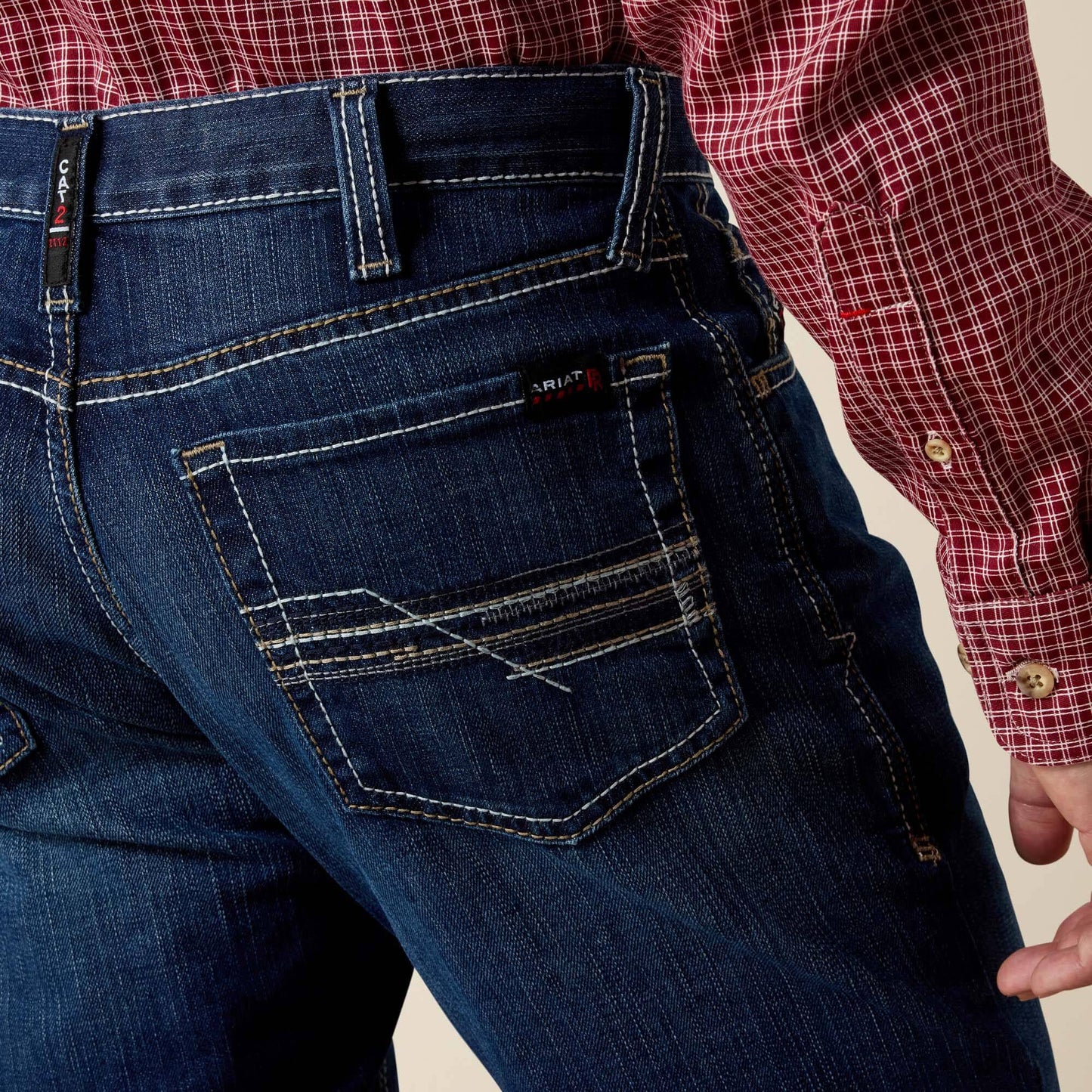 Ariat FR M4 Relaxed DuraStretch Lineup Straight Leg Jean