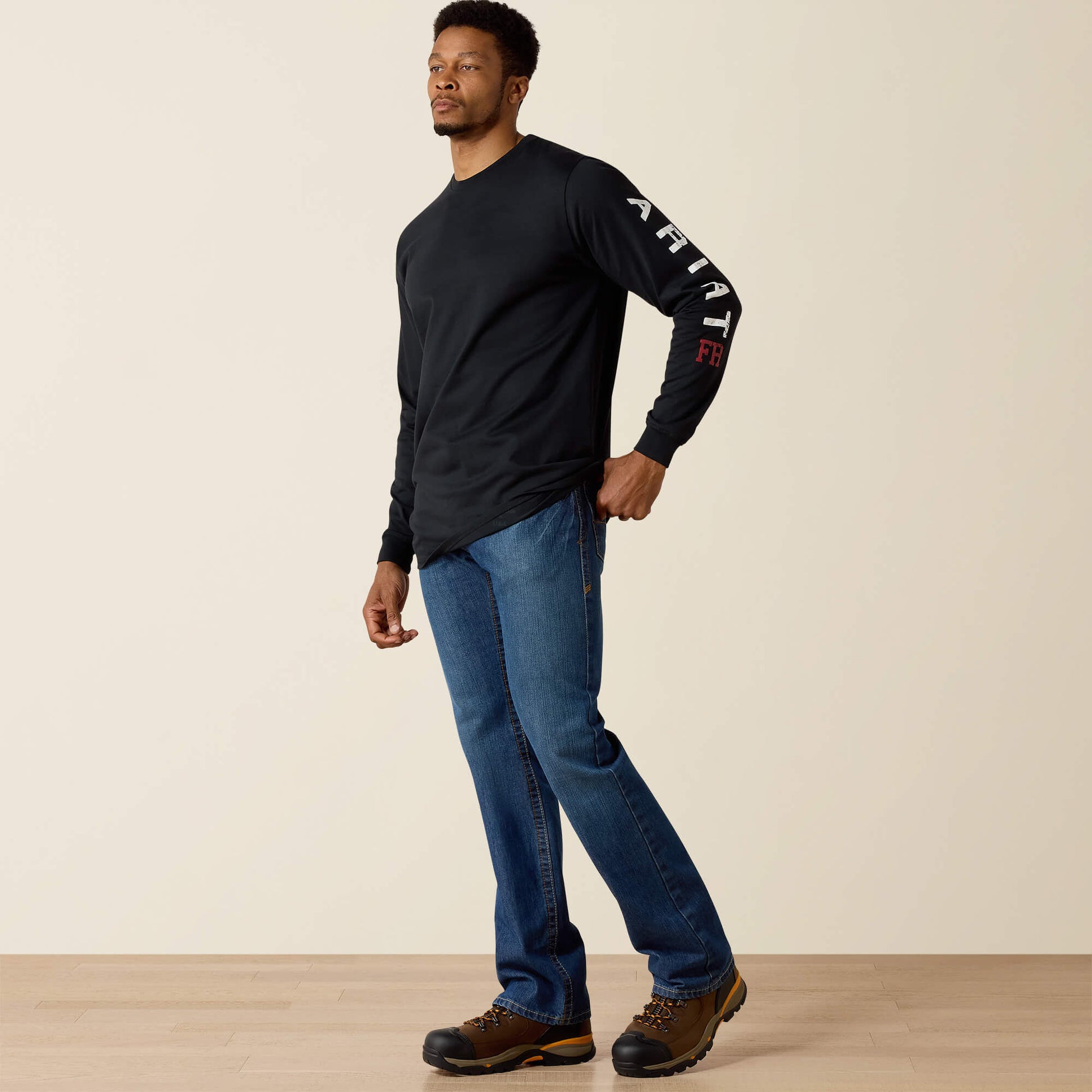 Ariat FR Roughneck Skull Logo T-Shirt