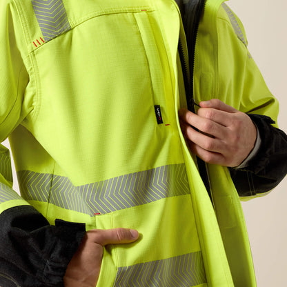 Ariat FR Hi-Vis Hooded Waterproof Jacket