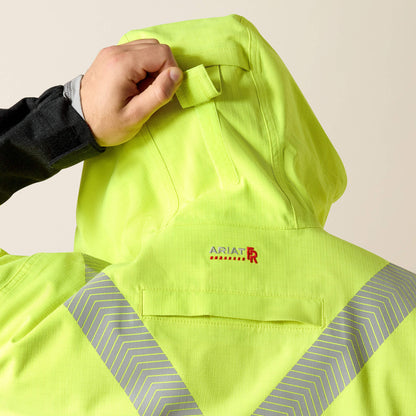 Ariat FR Hi-Vis Hooded Waterproof Jacket