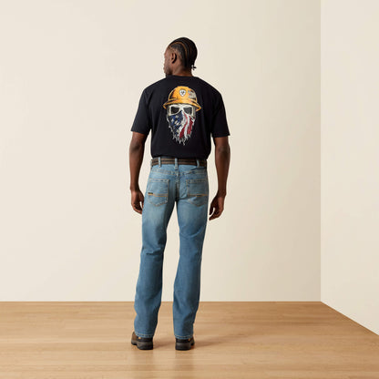 Ariat Rebar M7 Slim Rail DuraStretch Straight Leg Jeans