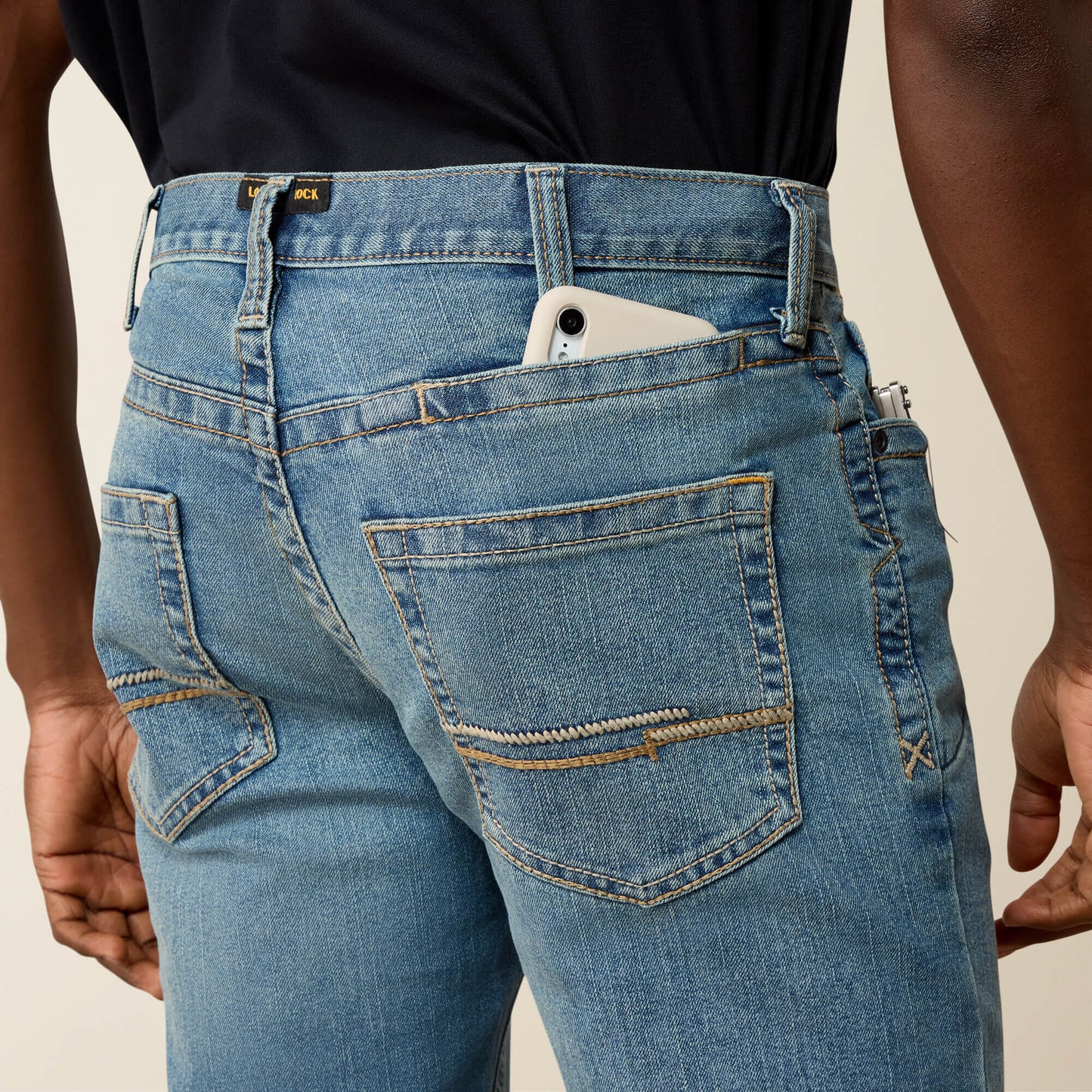 Ariat Rebar M7 Slim Rail DuraStretch Straight Leg Jeans