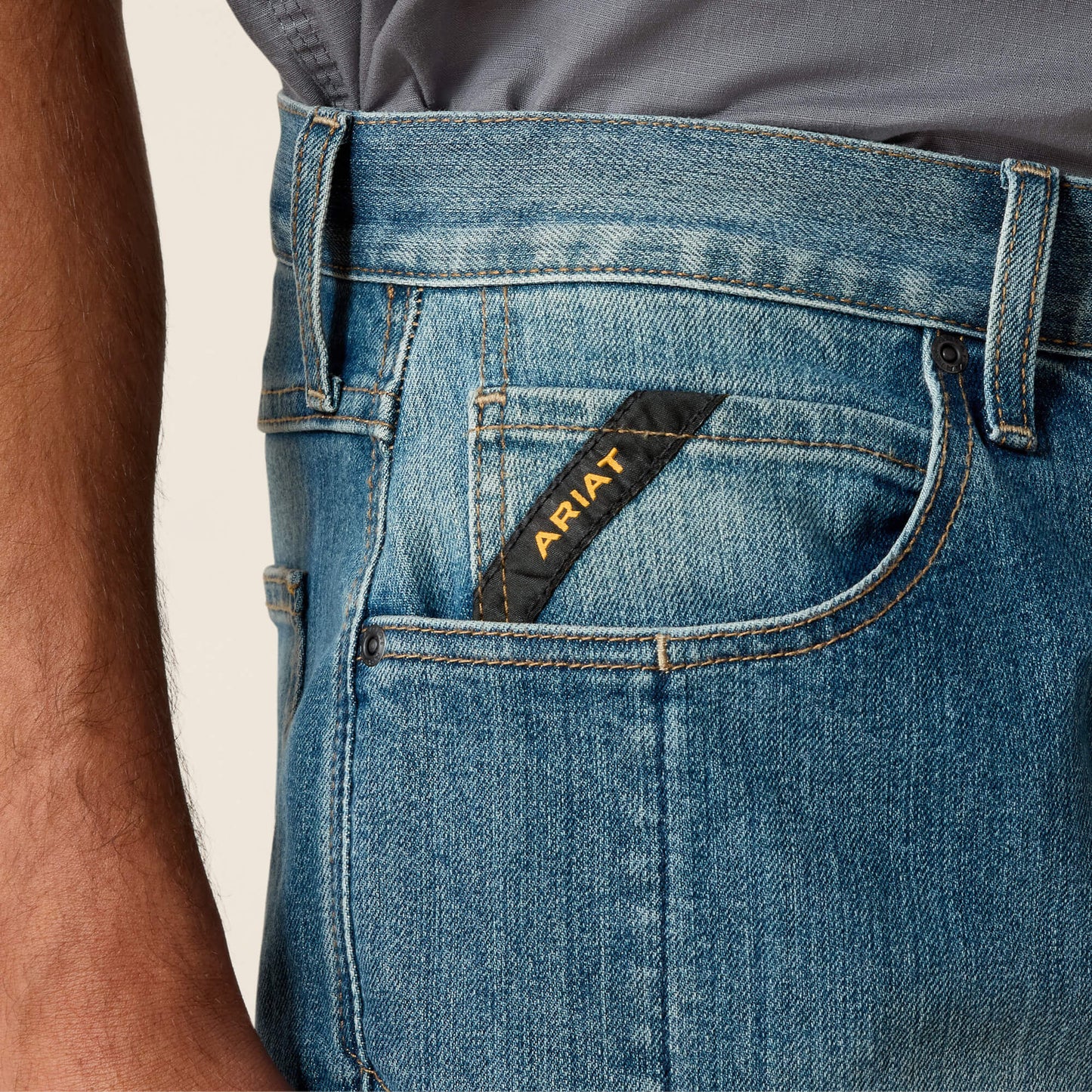 Ariat Rebar M5 DuraStretch Basic Stackable Straight Leg Jean