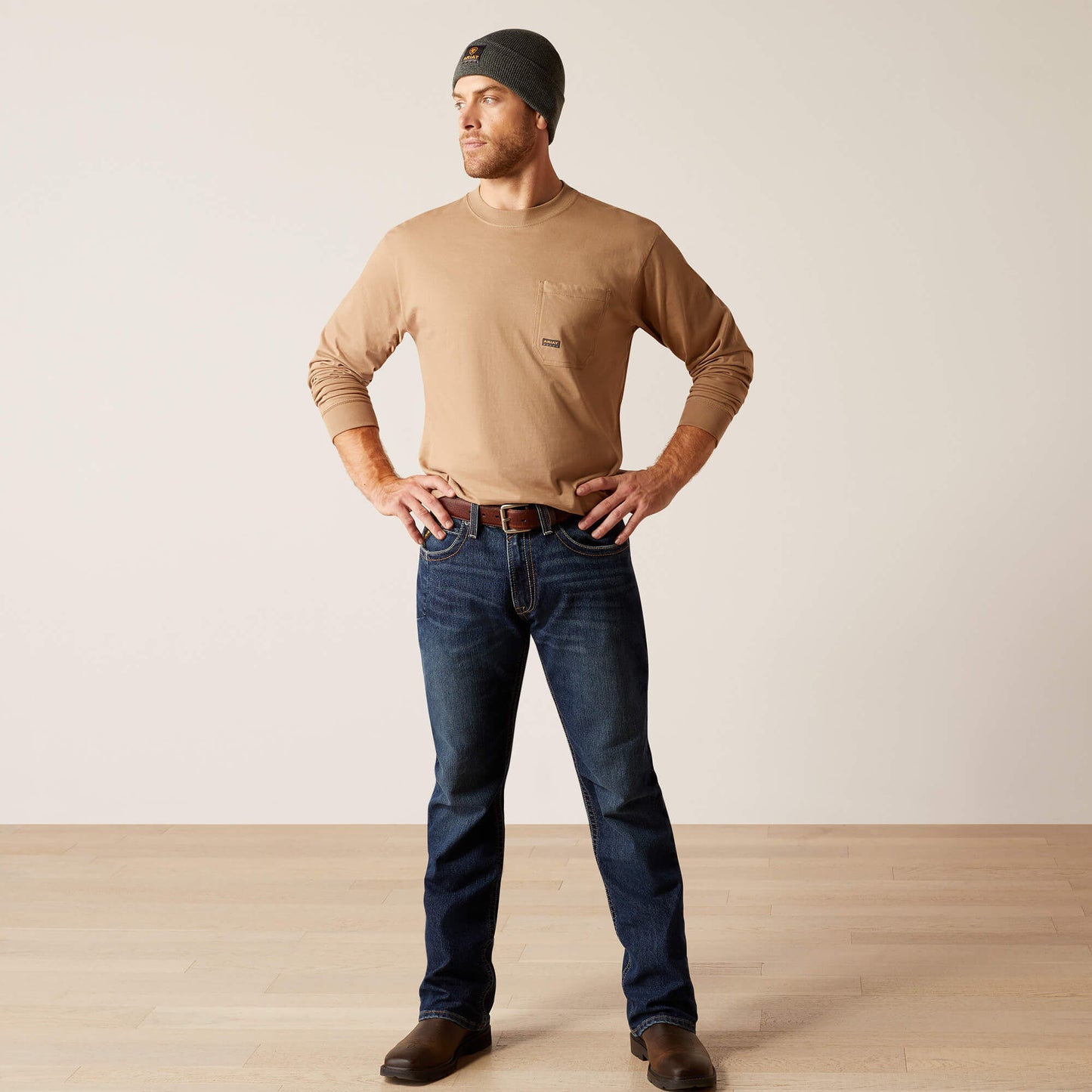 Ariat Rebar M4 Relaxed Rail DuraStretch Boot Cut Jeans