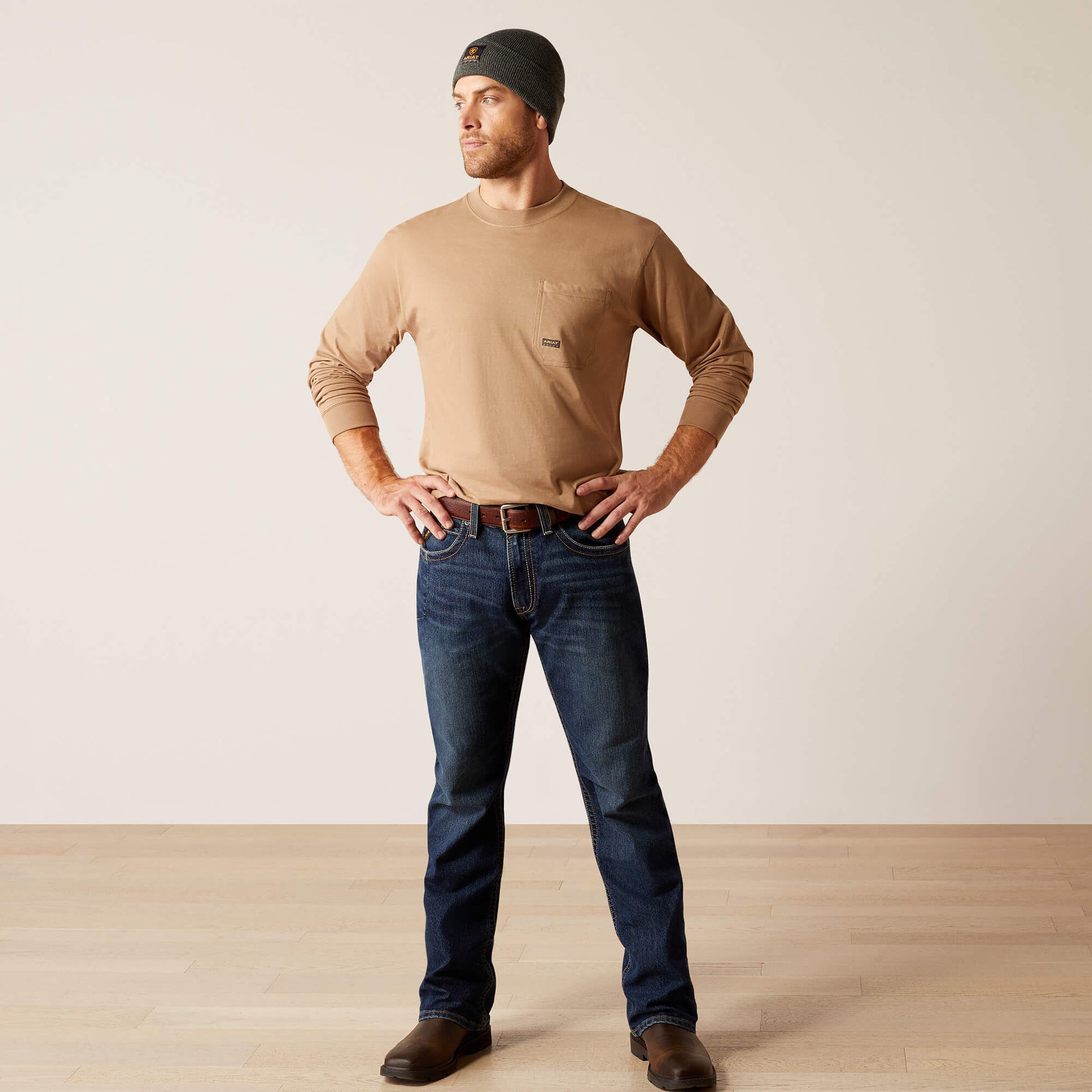 Ariat Rebar M4 Relaxed Rail DuraStretch Boot Cut Jeans