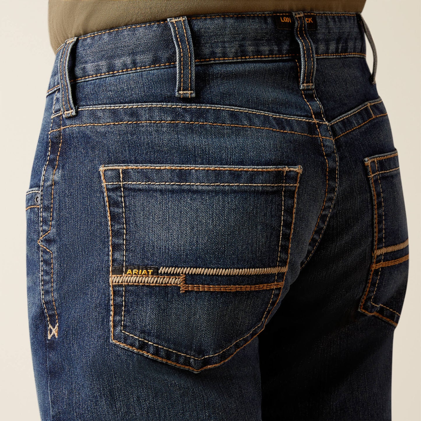 Ariat Rebar M5 Straight Rail DuraStretch Straight Leg Jeans