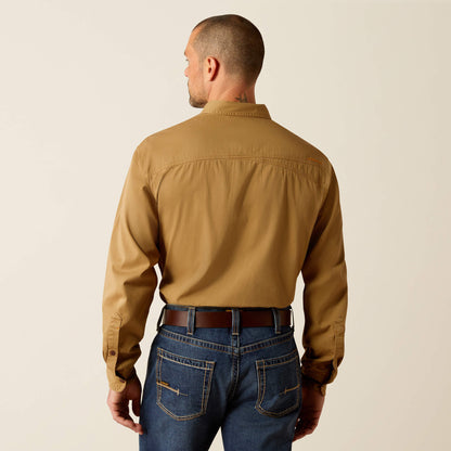 Ariat Rebar Washed Twill Work Shirt