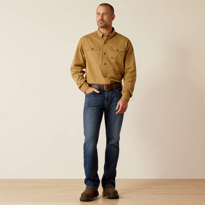 Ariat Rebar Washed Twill Work Shirt