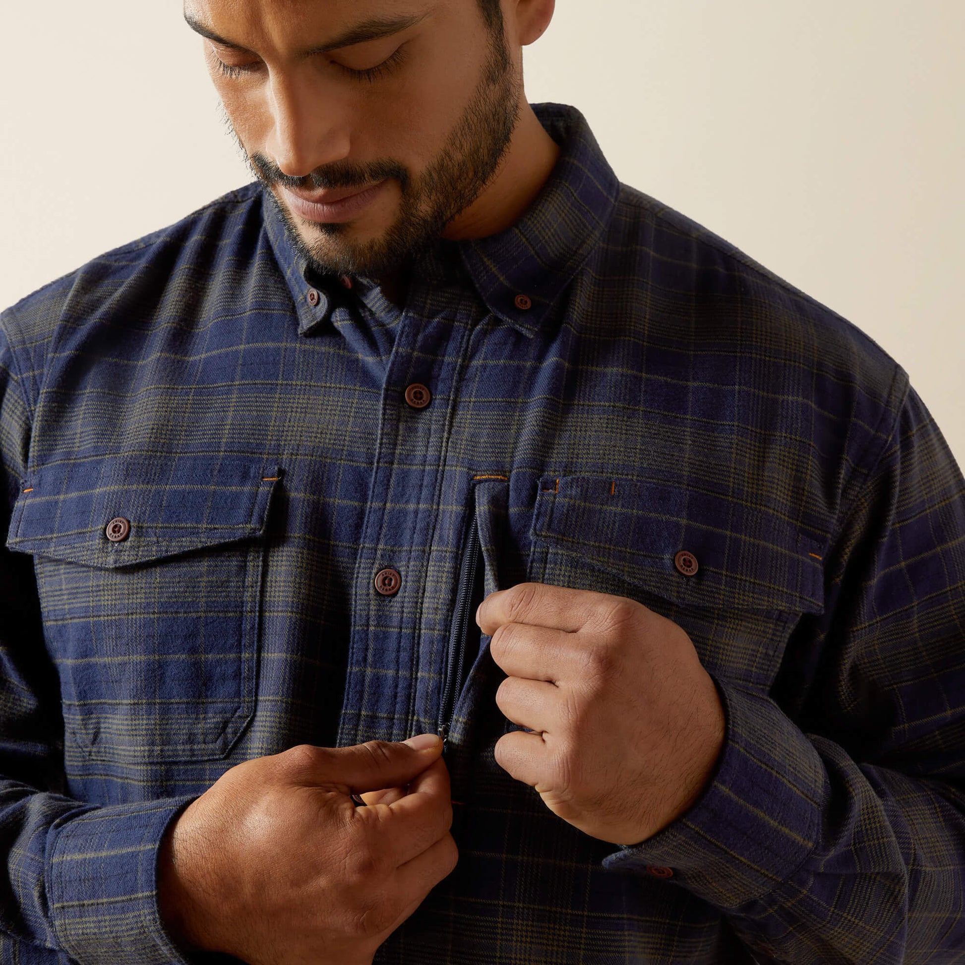 Ariat Rebar Flannel DuraStretch Work Shirt